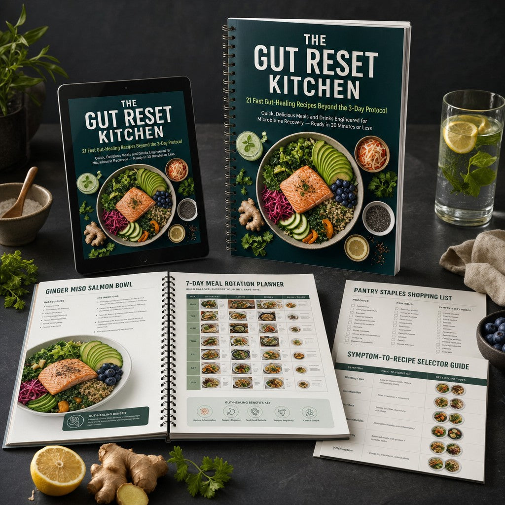 The Gut Reset Kitchen: 21 Fast Gut-Healing Recipes Beyond the 3-Day Protocol